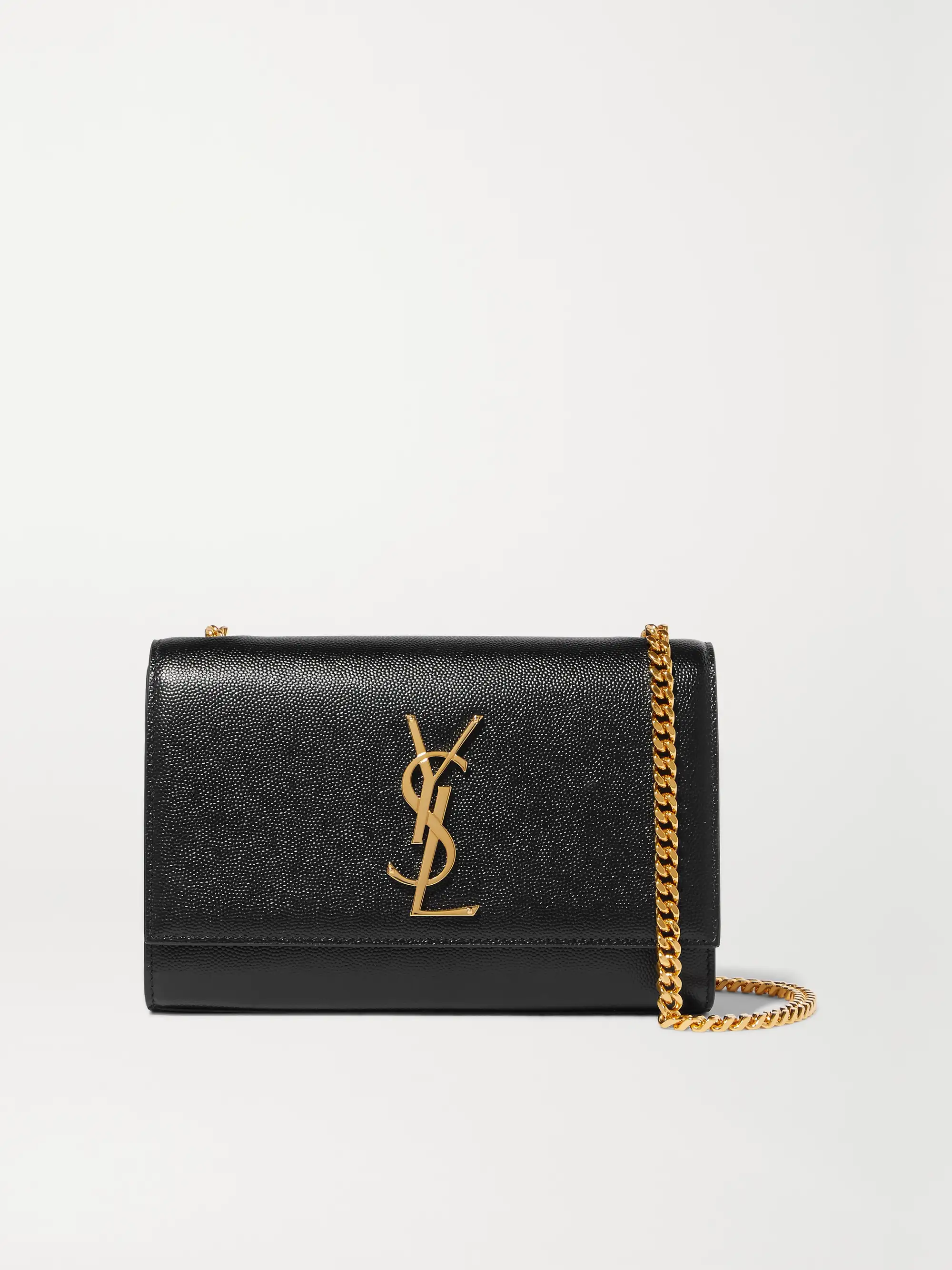 Saint Laurent Kate small embossed-leather shoulder bag